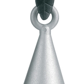Tischdecken-Halter Kegel silber